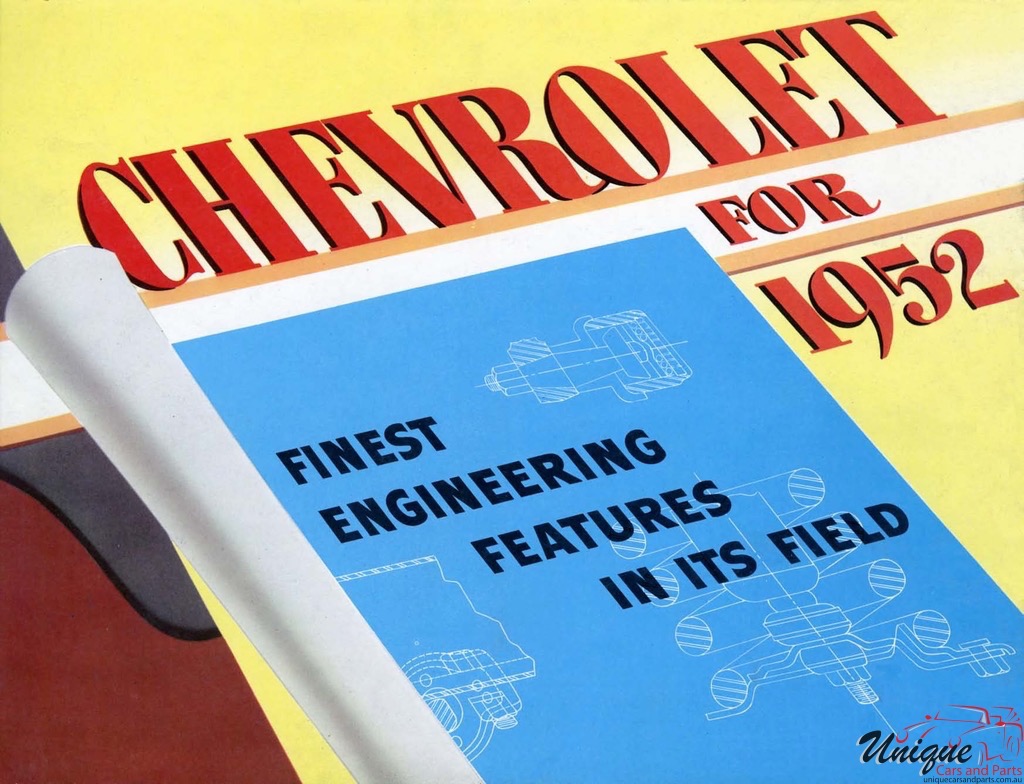 1952 Chevrolet Engineering Features Booklet